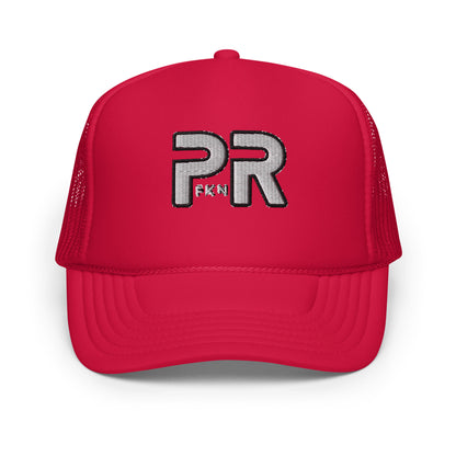 PfckR Foam hat/ Boricua Hat. / Gorra Puerto Rico /trucker Hat