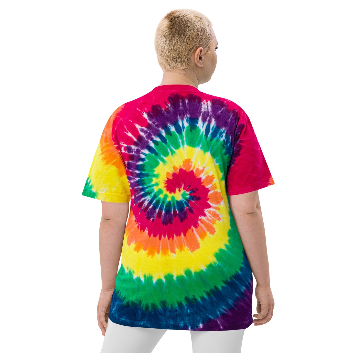 Oversized tie-dye t-shirt unisex