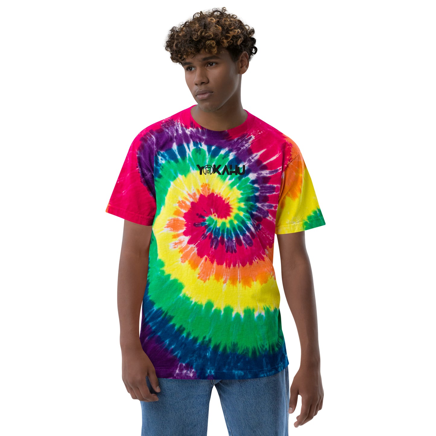 Oversized tie-dye t-shirt unisex