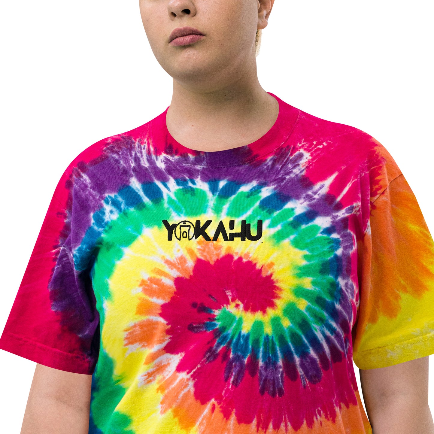 Oversized tie-dye t-shirt unisex