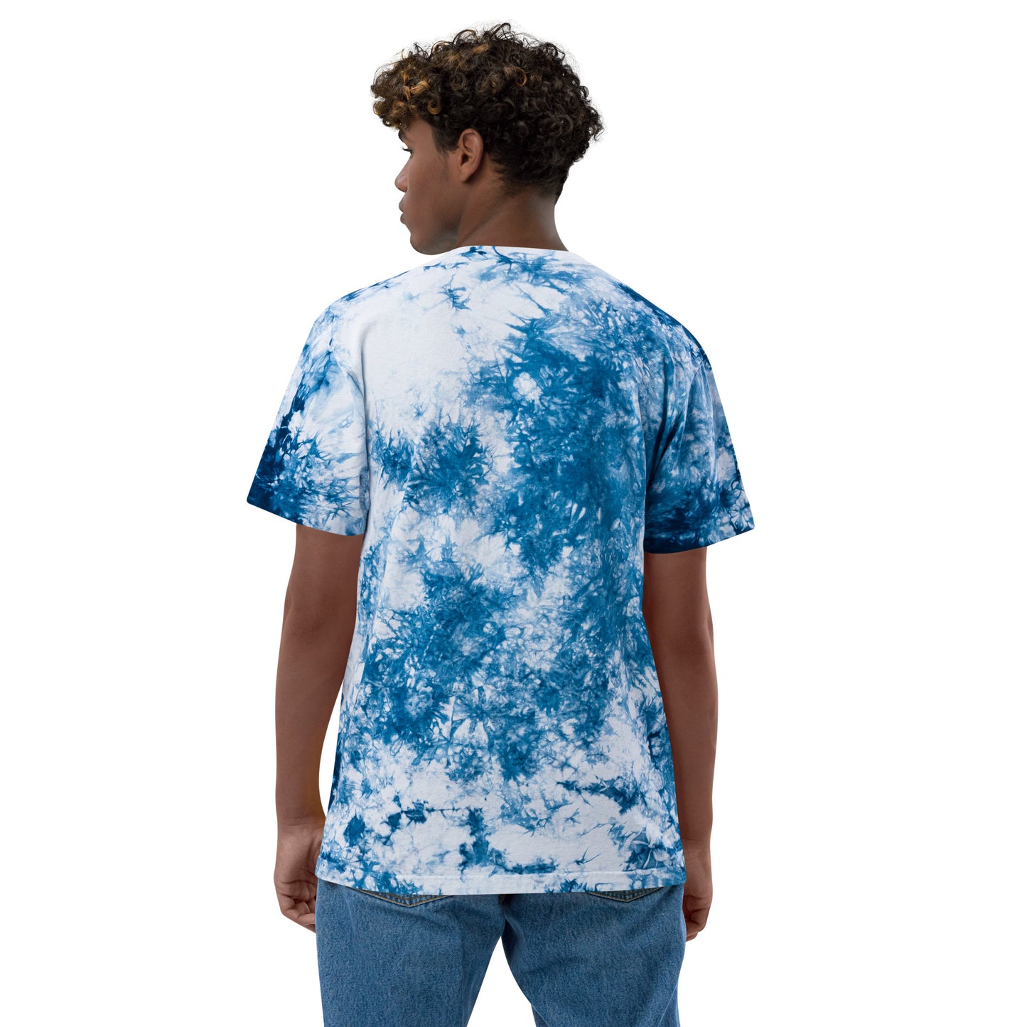 Oversized tie-dye t-shirt unisex