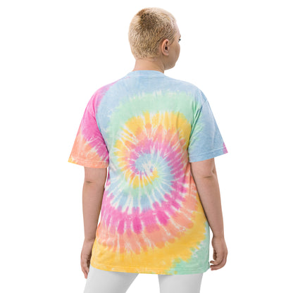 Oversized tie-dye t-shirt unisex