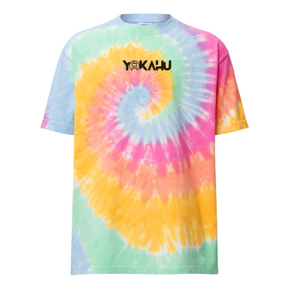 Oversized tie-dye t-shirt unisex