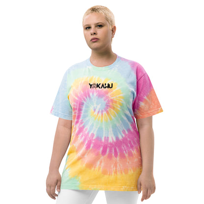 Oversized tie-dye t-shirt unisex