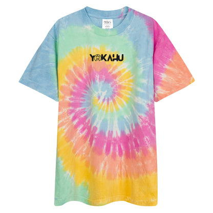 Oversized tie-dye t-shirt unisex