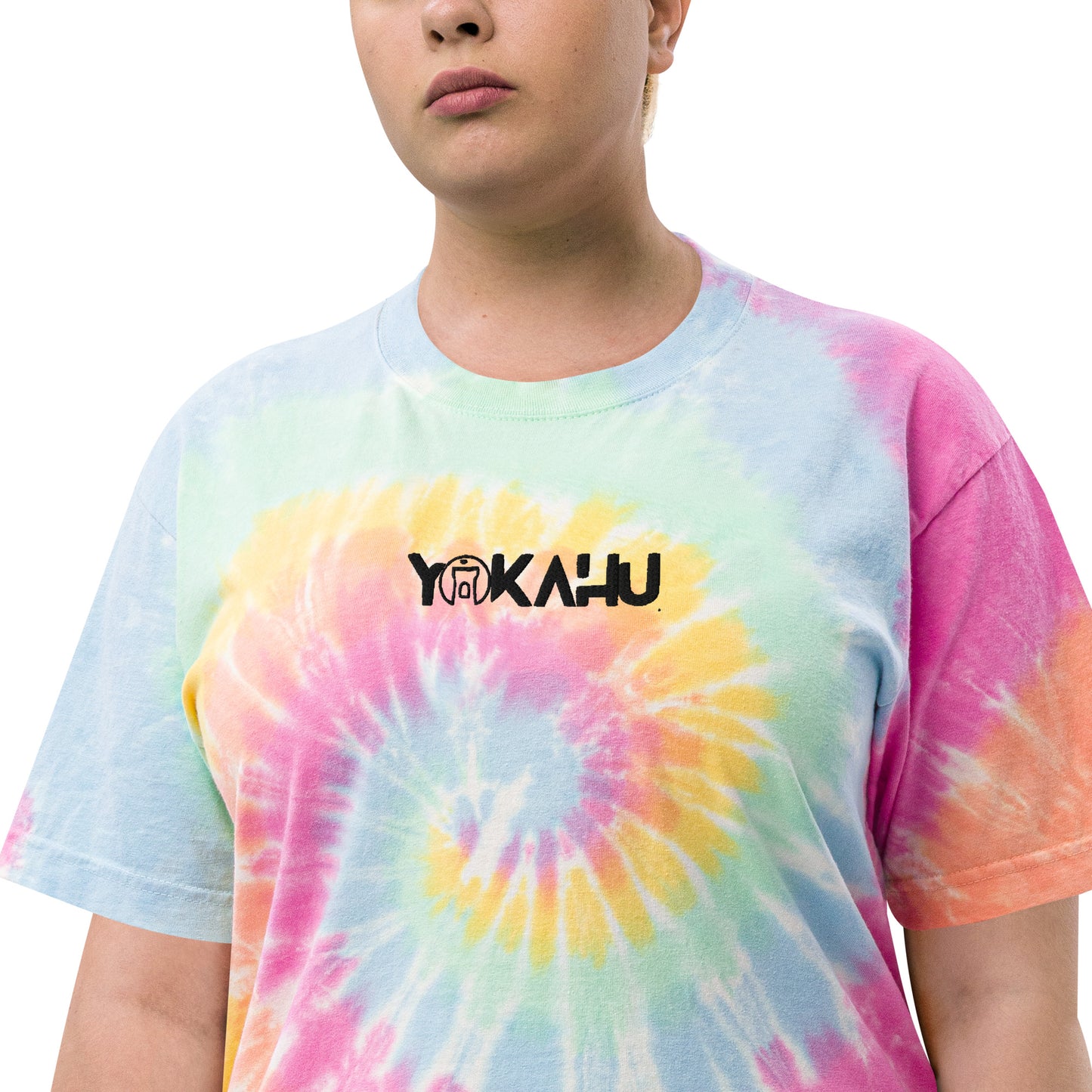 Oversized tie-dye t-shirt unisex