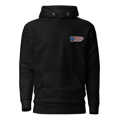 PuertoRico Color Logo embroidered Hoodie