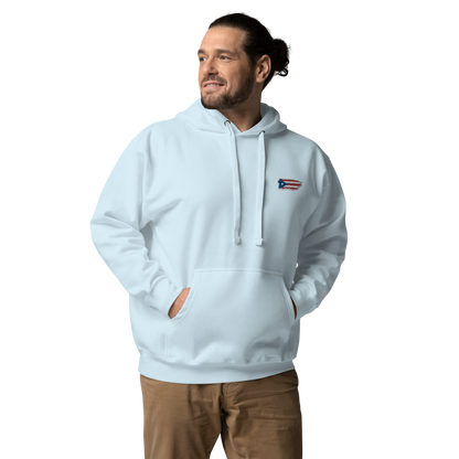 PuertoRico Color Logo embroidered Hoodie