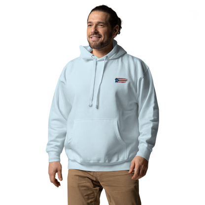 PuertoRico Color Logo embroidered Hoodie