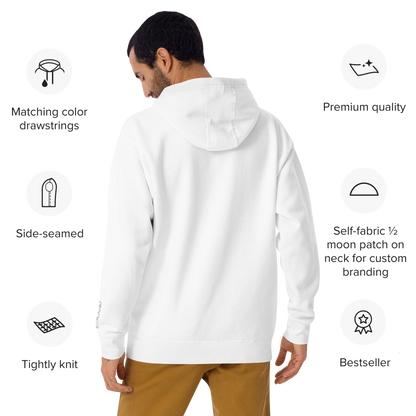 PuertoRico Color Logo embroidered Hoodie