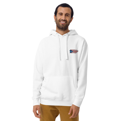 PuertoRico Color Logo embroidered Hoodie