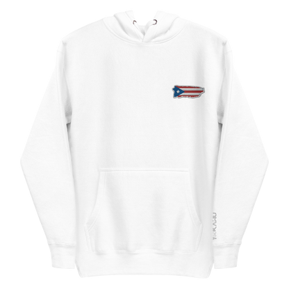 PuertoRico Color Logo embroidered Hoodie