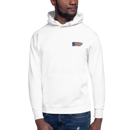 PuertoRico Color Logo embroidered Hoodie