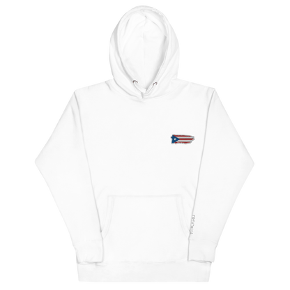 PuertoRico Color Logo embroidered Hoodie