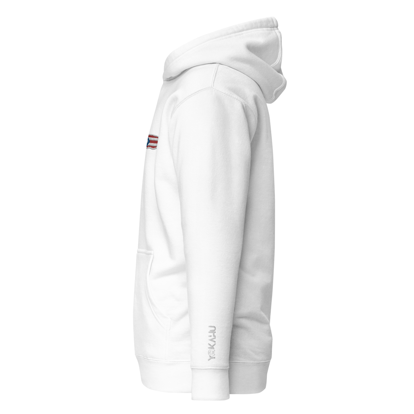 PuertoRico Color Logo embroidered Hoodie