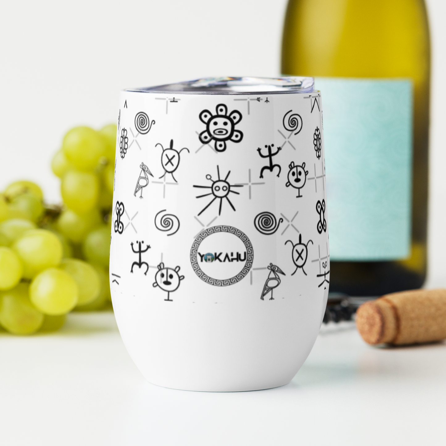 Taino Wine/Coffee SS Tumbler